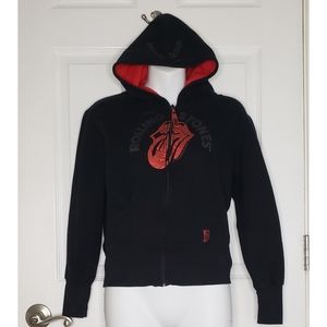 The Rolling Stones Hoodie - Black & Red